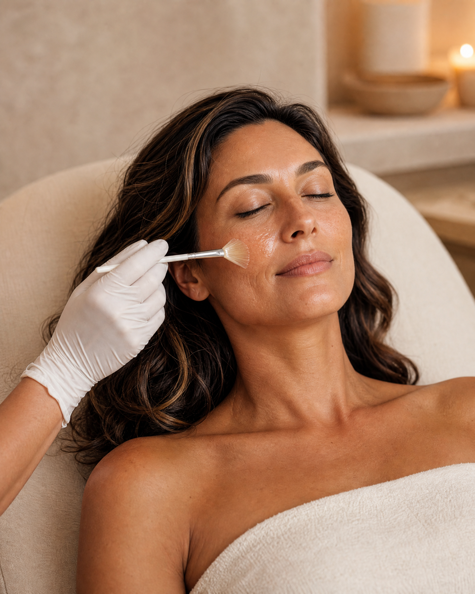 Skin renewal treatment at Nova Luna Wellness